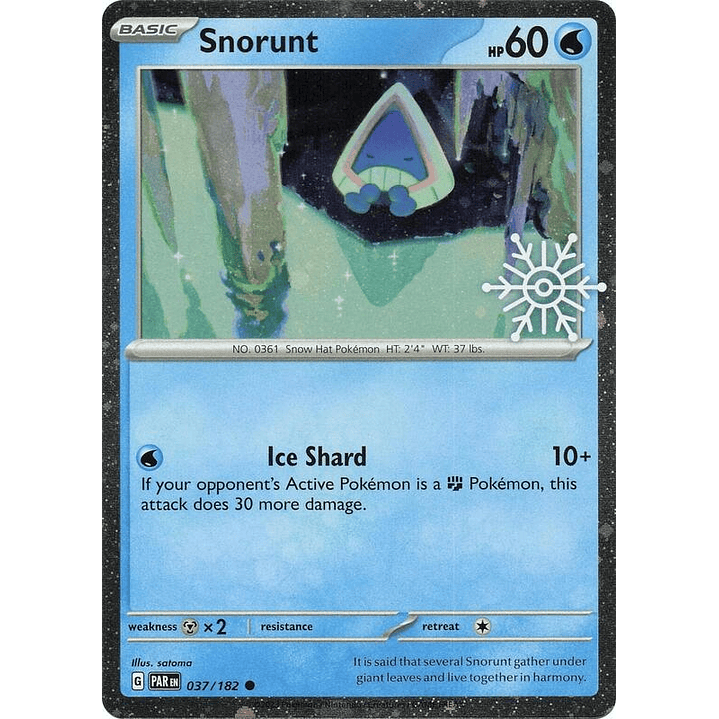 Snorunt - 037/182 (Holiday Calendar) #037 1