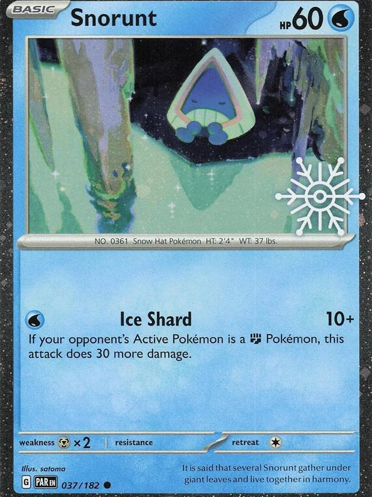 Snorunt - 037/182 (Holiday Calendar) #037 1