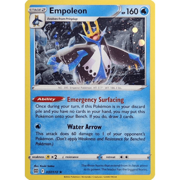 Empoleon - 037/172 (Cosmos Holo) #037 1