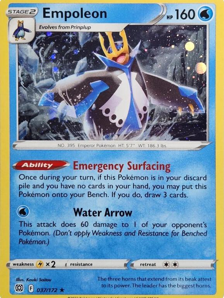 Empoleon - 037/172 (Cosmos Holo) #037 1