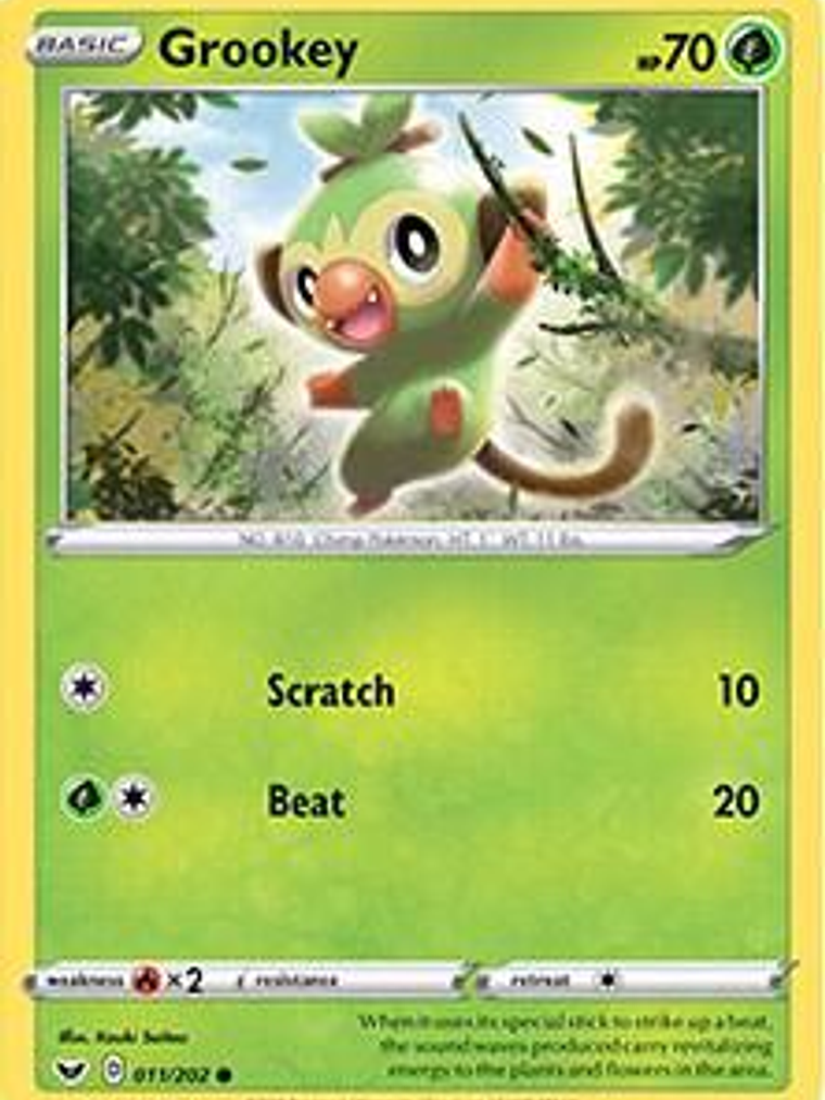 Grookey - 11/202 (Premium Collection) #011 1