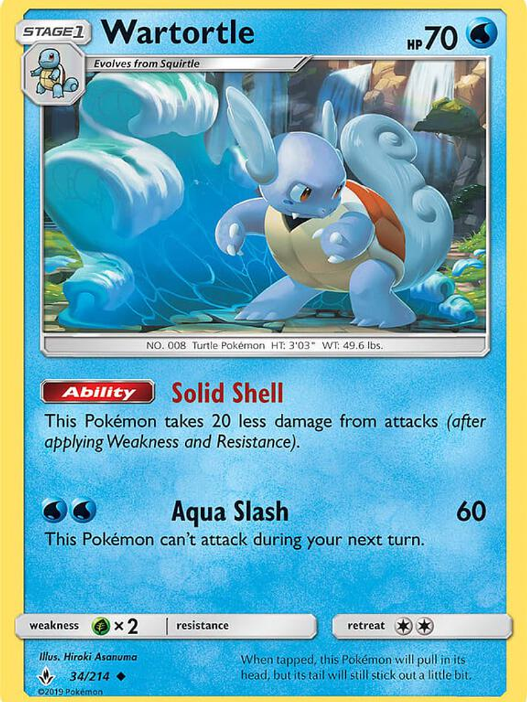 Wartortle - 034/214 (Premium Collection Promo) #034 1