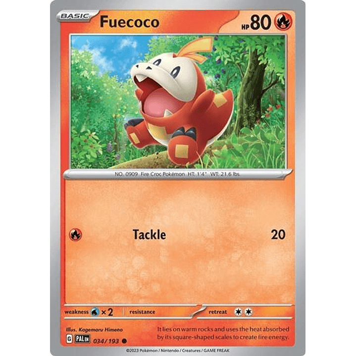 Fuecoco - 034/193 (Summer 2023 Collector Chest) #034 1