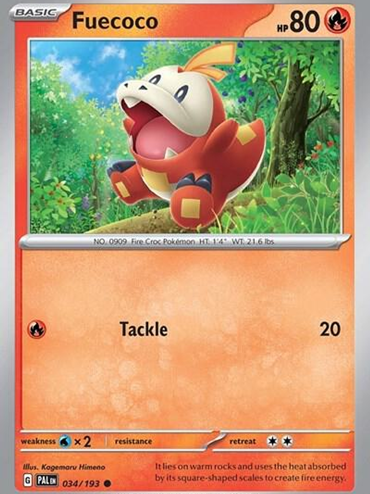 Fuecoco - 034/193 (Summer 2023 Collector Chest) #034 1