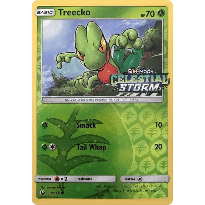 Treecko - 8/168 (Toys R Us) #008 1