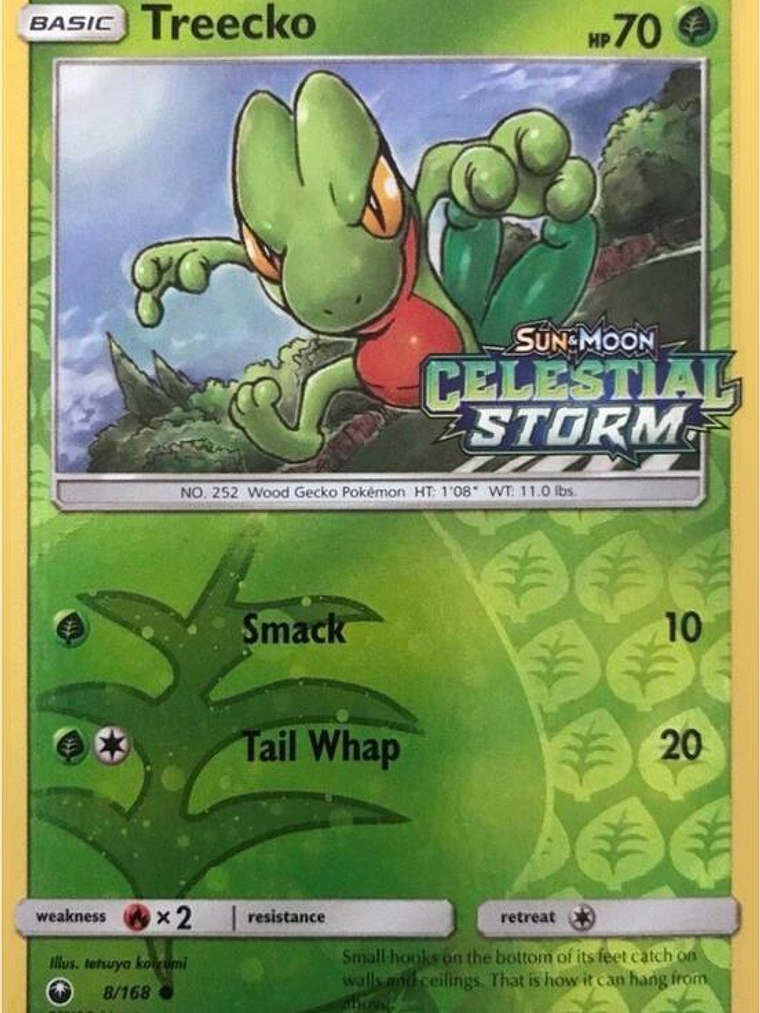 Treecko - 8/168 (Toys R Us) #008 1