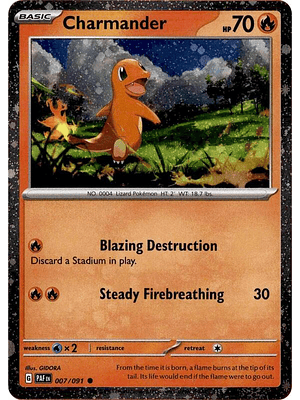 Charmander (Cosmos Holo) #007