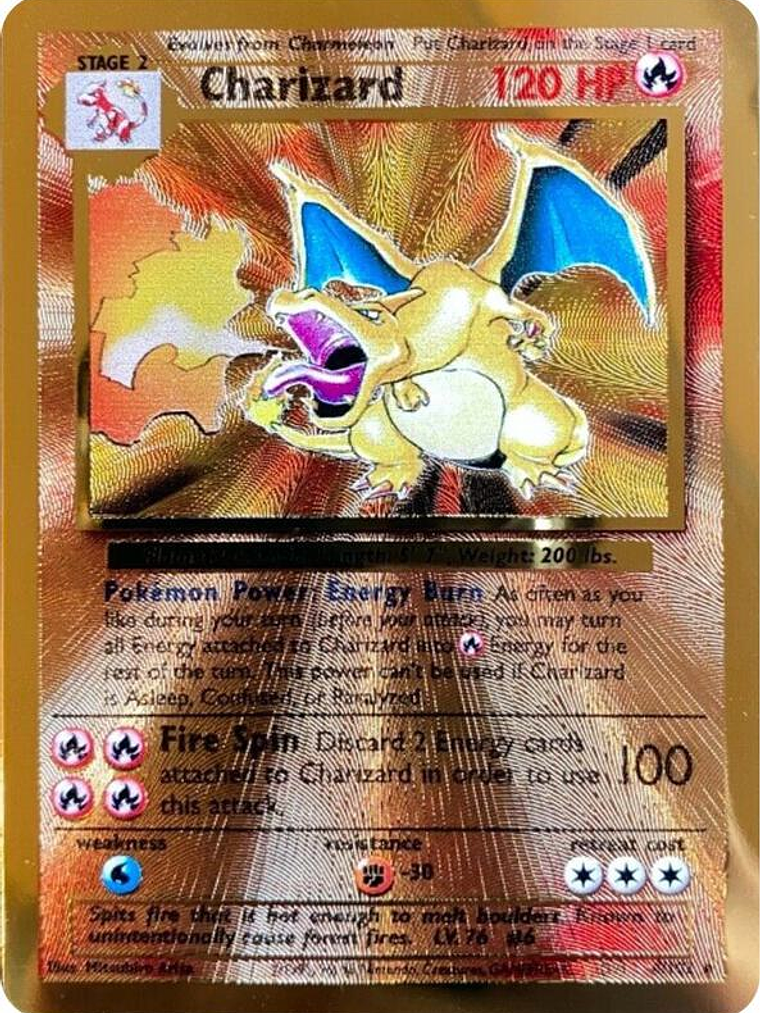 Charizard (Celebrations Metal Card) #004 1