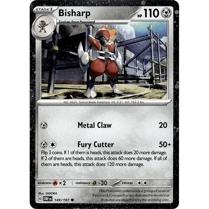 Bisharp - 149/197 (Cosmos Holo) #149 1