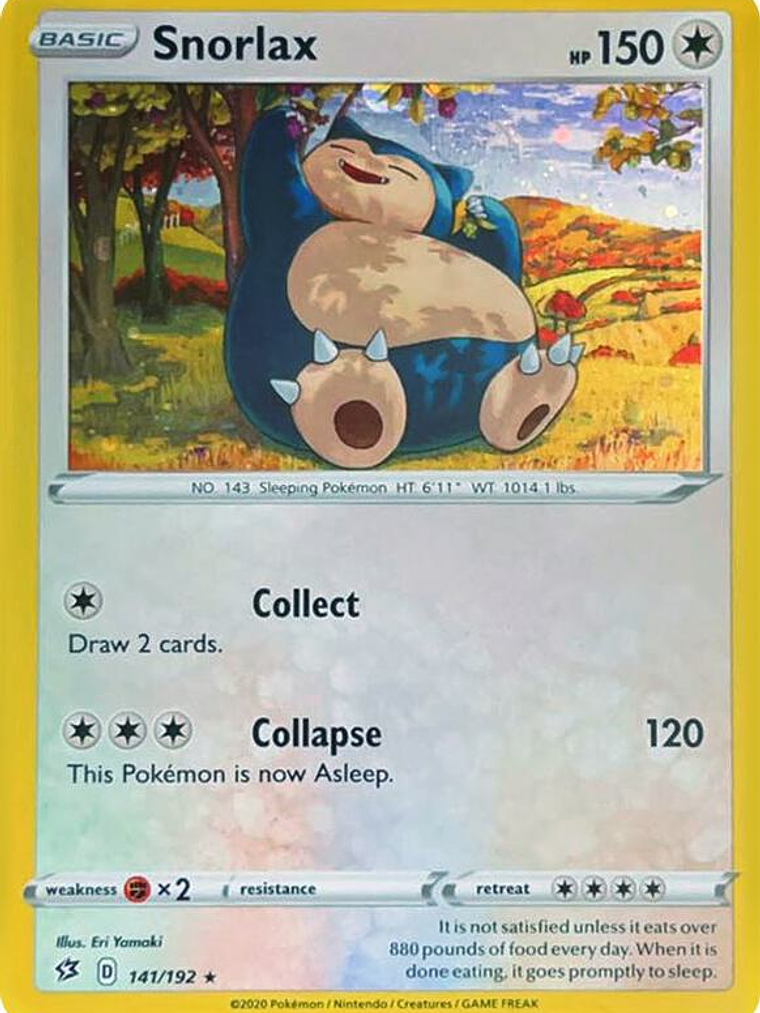 Snorlax - 141/192 (Cosmos Holo) #141 1