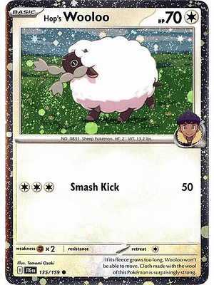 Hop's Wooloo (Cosmos Holo) #135