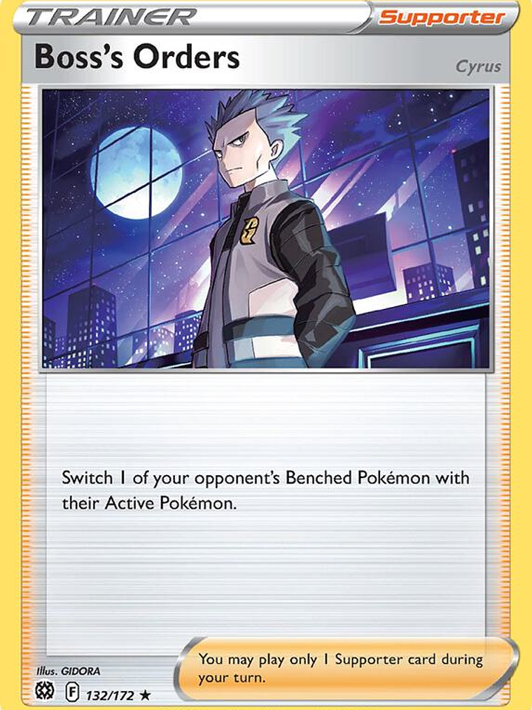 Boss's Orders (Cyrus) - 132/172 (Cosmos Holo) #132 1