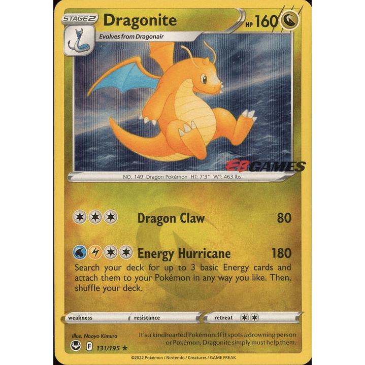 Dragonite - 131/195 (EB Games Exclusive) #131 1