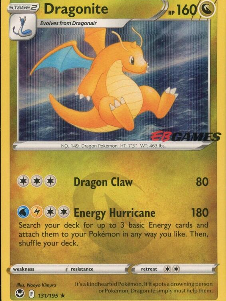 Dragonite - 131/195 (EB Games Exclusive) #131 1