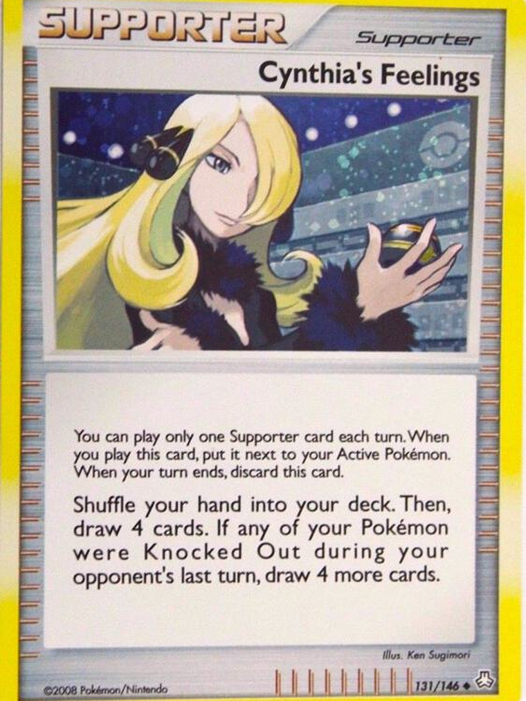 Cynthia's Feelings - 131/146 (Cosmos Holofoil) #131 1