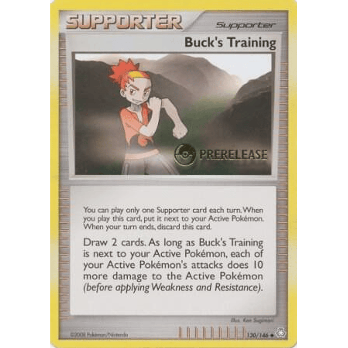 Buck's Training - 130/146 (Prerelease) #130 1