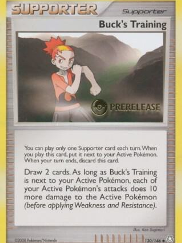 Buck's Training - 130/146 (Prerelease) #130 1