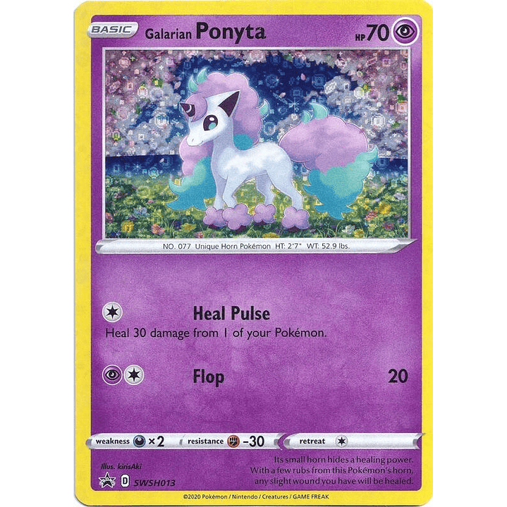 Galarian Ponyta - SWSH013 (General Mills Promo) #SWSH013 1