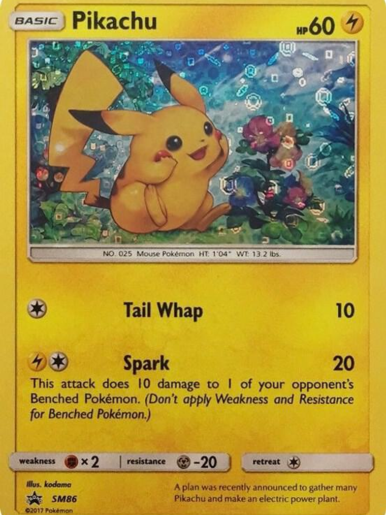 Pikachu - SM86 (General Mills Promo) #SM86 1
