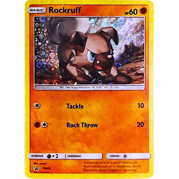 Rockruff - SM06 (General Mills Promo) #SM06 1