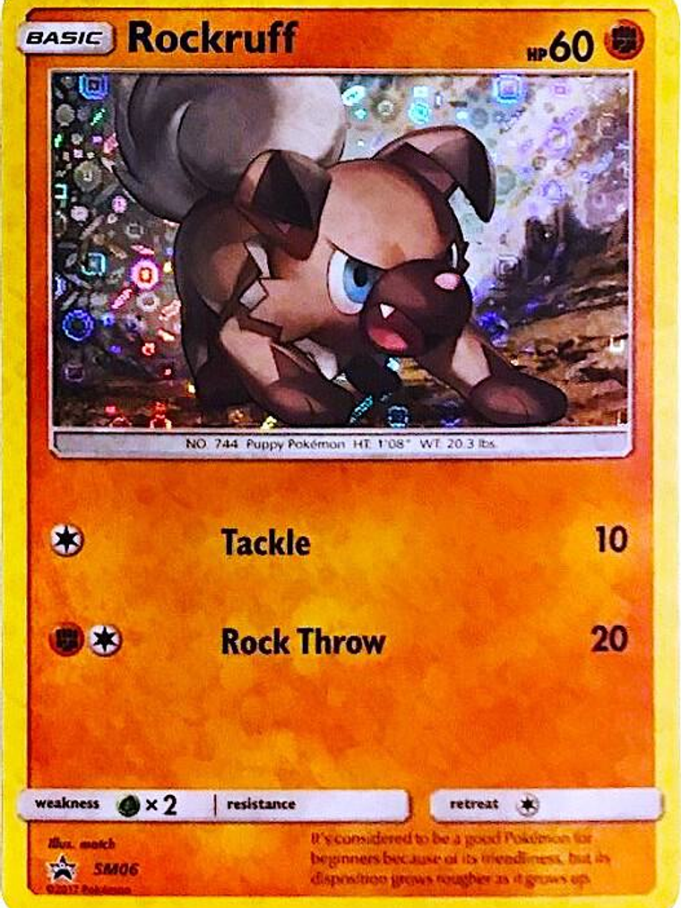Rockruff - SM06 (General Mills Promo) #SM06 1