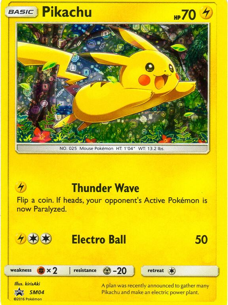 Pikachu - SM04 (General Mills) #SM04 1