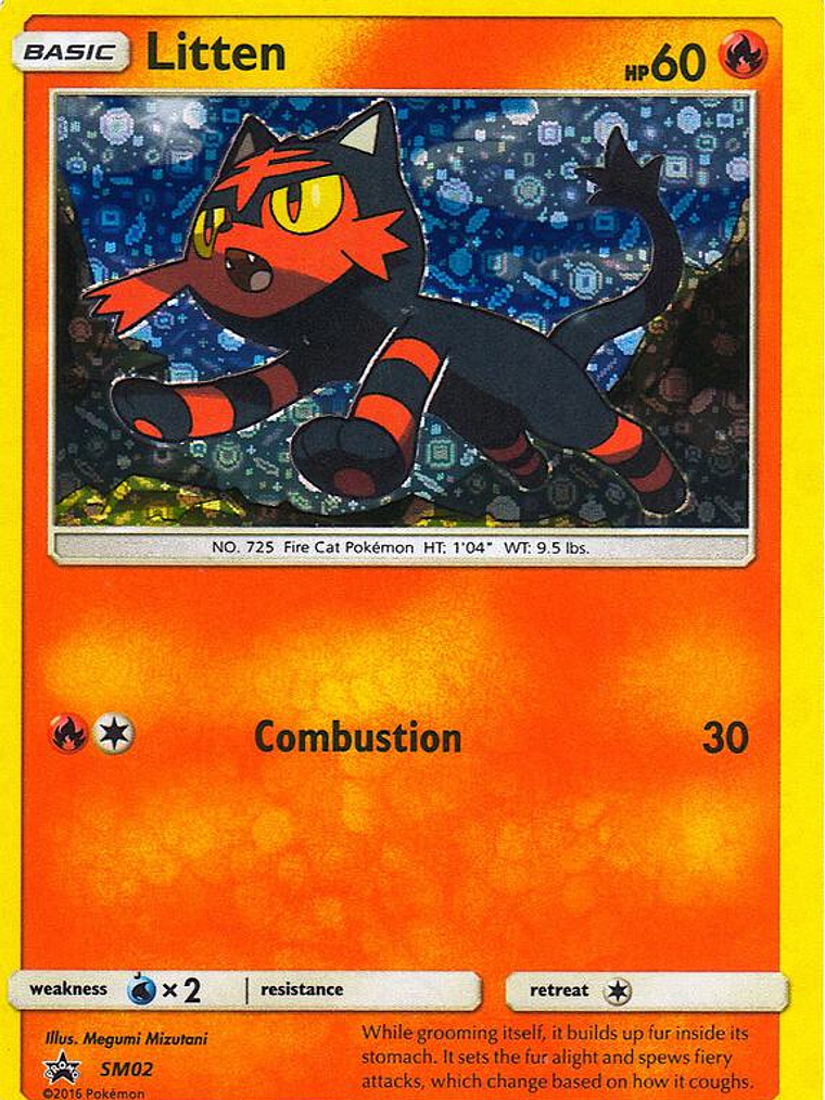 Litten - SM02 (General Mills Promo) #SM02 1