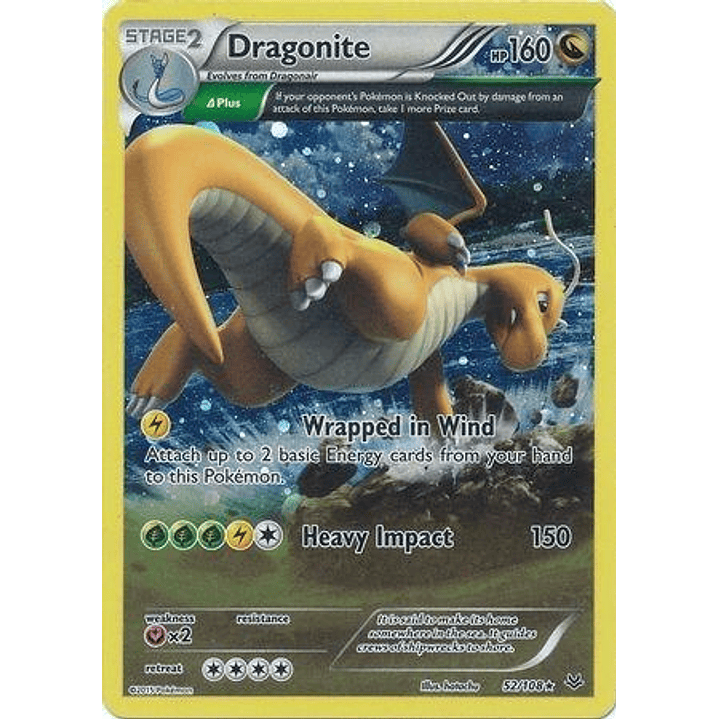 Dragonite (Cosmo Holo) #52 1