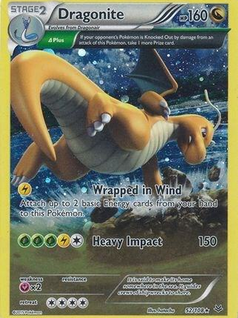 Dragonite (Cosmo Holo) #52 1
