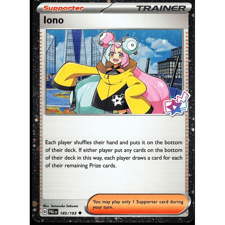 Iono - 185/193 (Cosmo Foil) #185 1