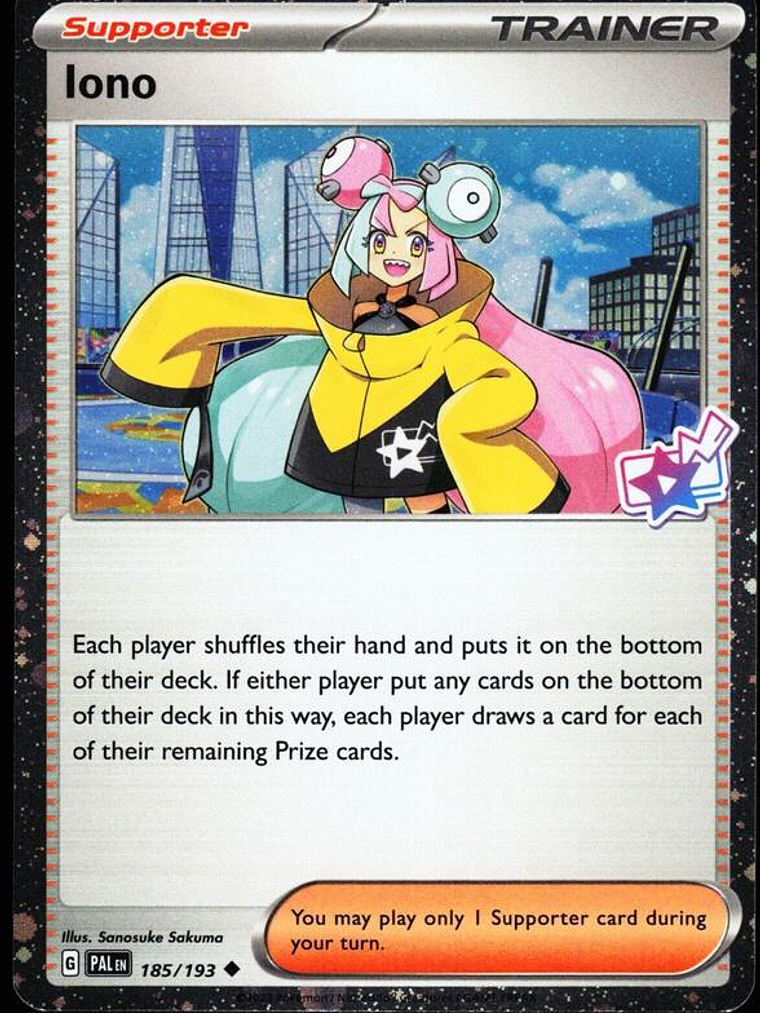 Iono - 185/193 (Cosmo Foil) #185 1