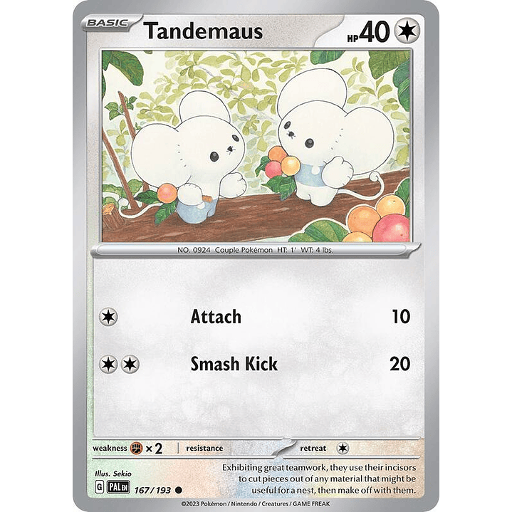 Tandemaus (Cosmos Foil) #167 1