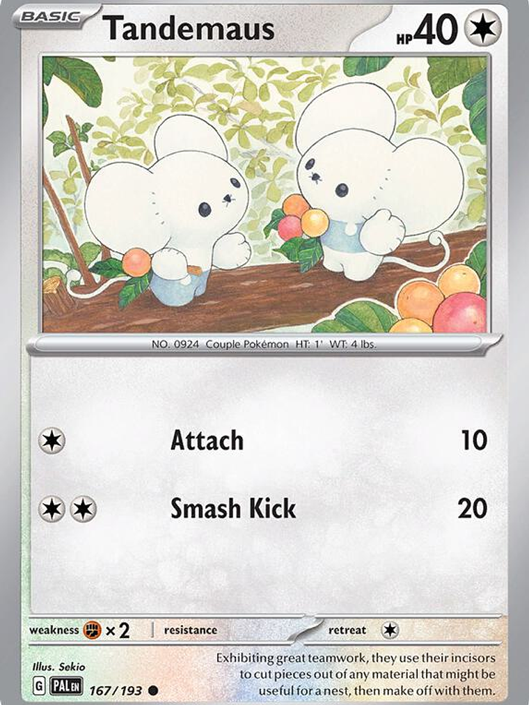 Tandemaus (Cosmos Foil) #167 1