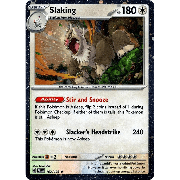 Slaking (Cosmos Holo) #162 1