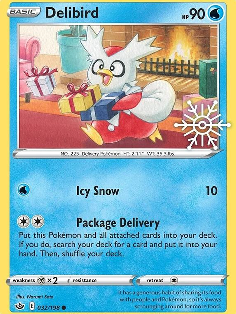 Delibird - 032/198 (Holiday Calendar) #032 1