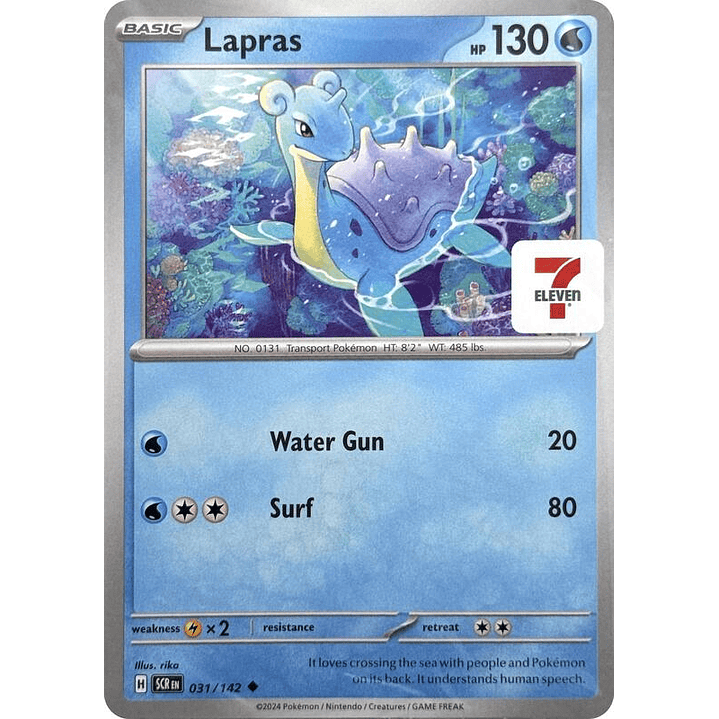 Lapras (7-Eleven Promo) #031 1