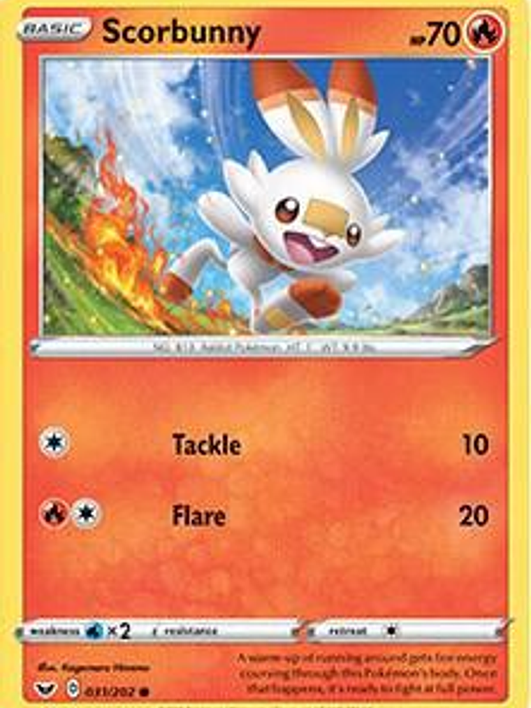 Scorbunny - 031/202 (Premium Collection) #031 1