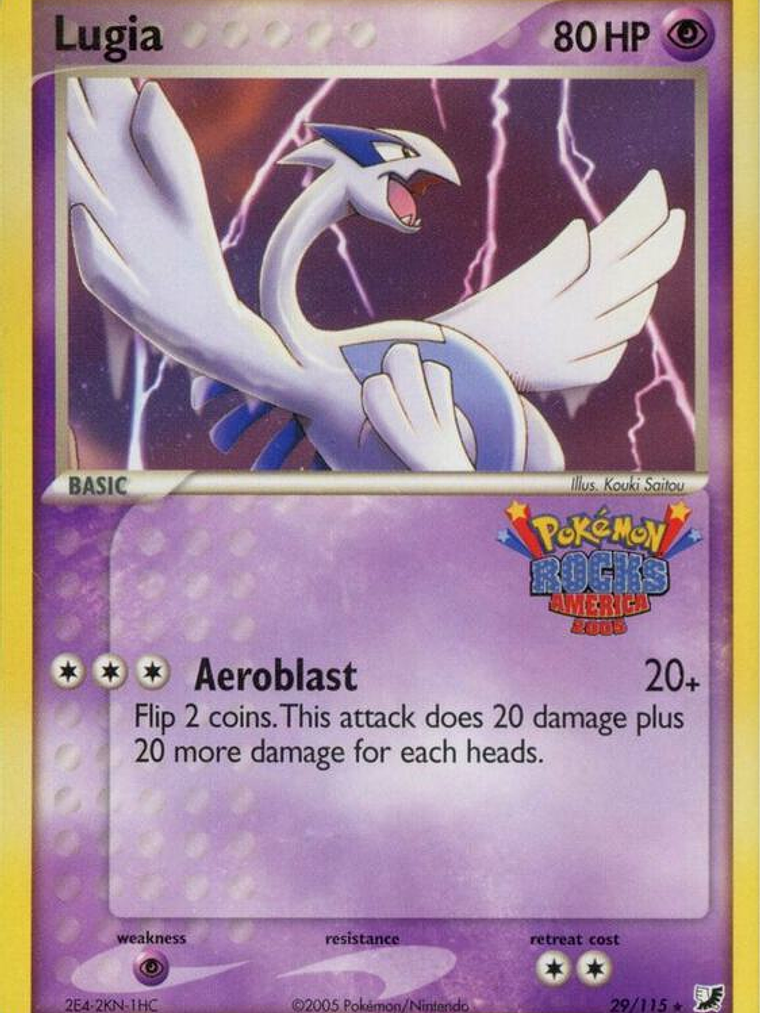 Lugia - 29/115 (Pokemon Rocks America) #029 1
