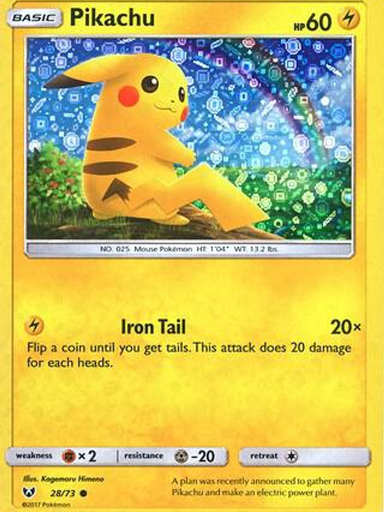 Pikachu - 28/73 (General Mills) #028 1