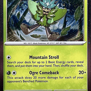 Teal Mask Ogerpon (Cosmos Holo) #024