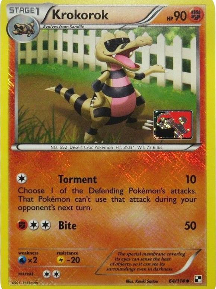 Krokorok - 64/114 (League Promo) #064 1