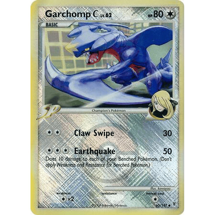 Garchomp C - 60/147 (League Promo) #060 1