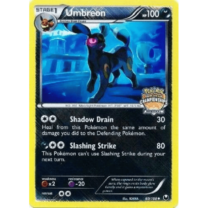 Umbreon - 60/108 (Regional Championships) #060 1