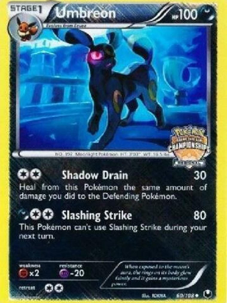 Umbreon - 60/108 (Regional Championships) #060 1