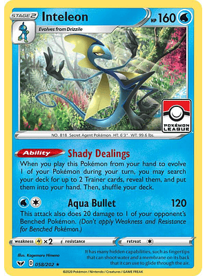 Inteleon (Pokemon League) #058