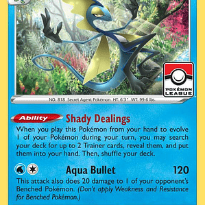 Inteleon (Pokemon League) #058