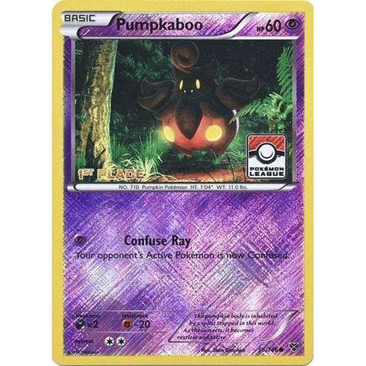 Pumpkaboo - 56/146 (Pokemon League) [1st Place] #056 1