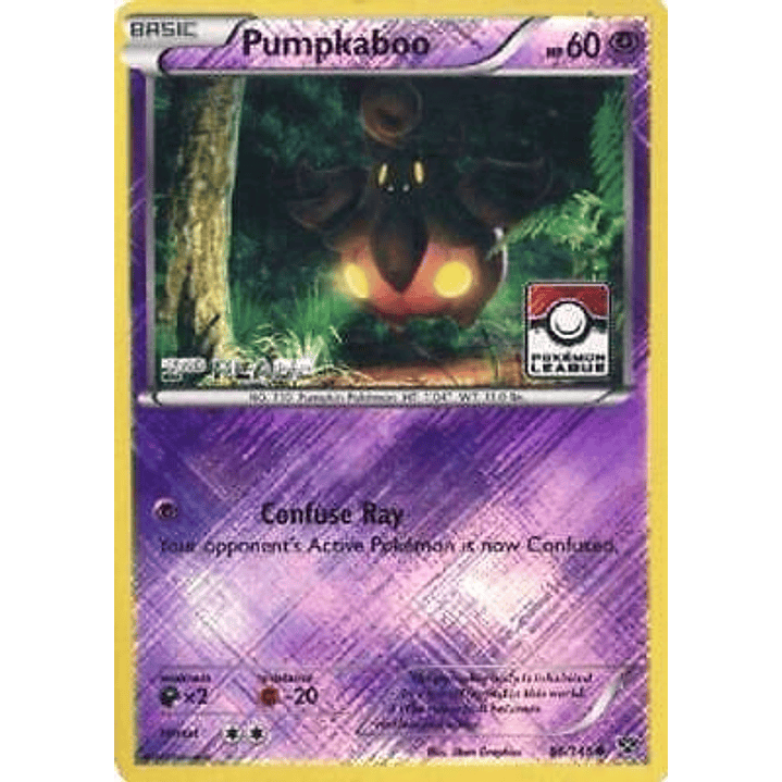 Pumpkaboo - 56/146 (Pokemon League) [2nd Place] #056 1