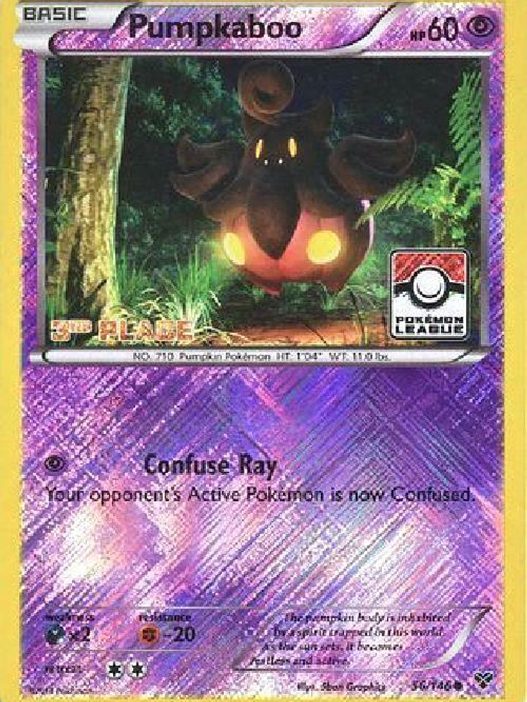 Pumpkaboo - 56/146 (Pokemon League) [3rd Place] #056 1