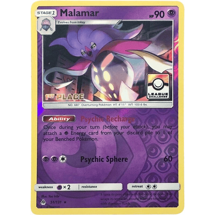 Malamar - 51/131 (League Challenge) [1st Place] #051 1